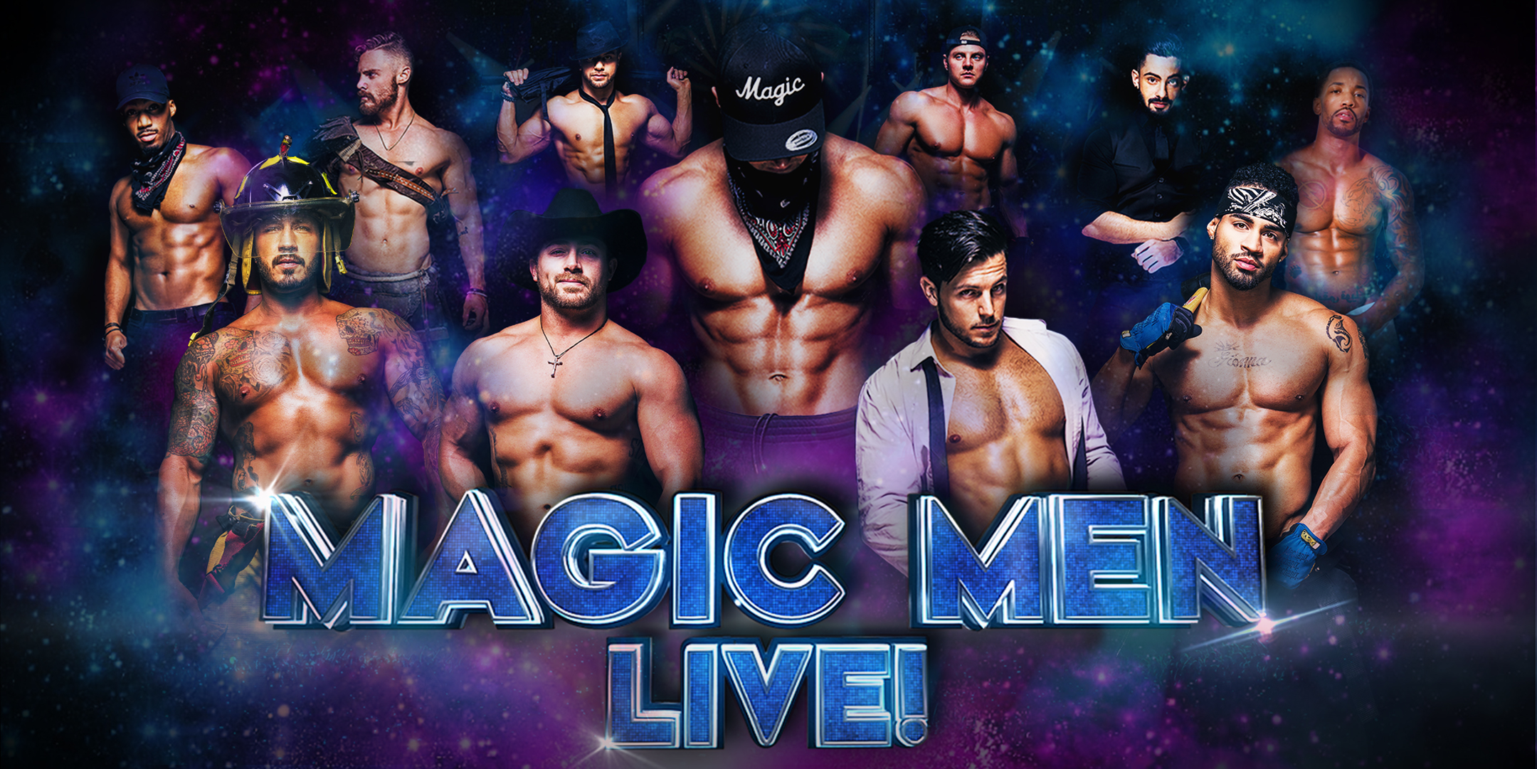 If you and your friends are overdue for a night out, Magic Men Live is... h...